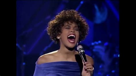 Whitney Houston -THE GREATEST LOVE OF ALL (Live-1991) - YouTube