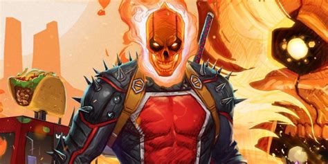 Marvel Reveals A New Deadpool Ghost Rider, And His Ride Is Ludicrous