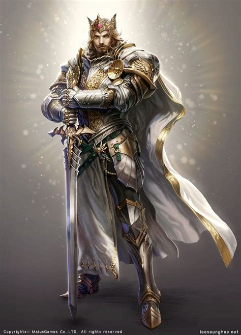 ArtStation - King, seunghee lee | Warrior king, Fantasy character ...