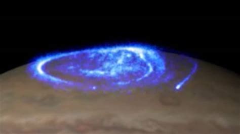 Hubble Tracks Bright Auroras on Jupiter - YouTube