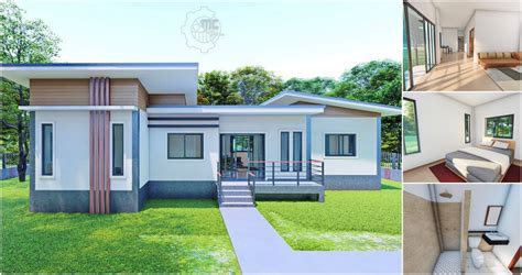 Modern Minimalist House Design with 3 Bedrooms - Pinoy House Designs