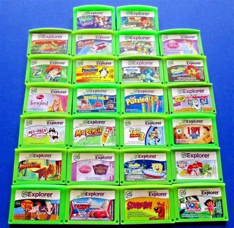 LeapFrog Leapster Explorer Learning Game Cartridge Disney Pixar ...