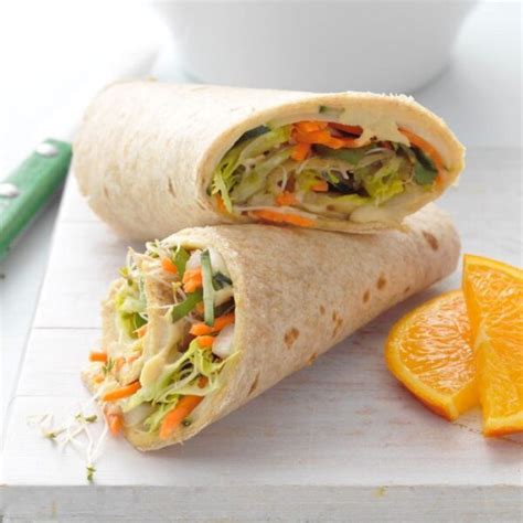 Hummus and Veggie Wrap - Macro Meals