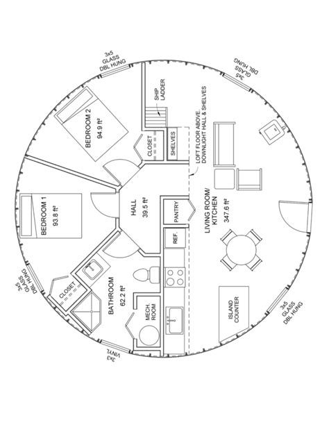 40 Yurt Floor Plans - floorplans.click