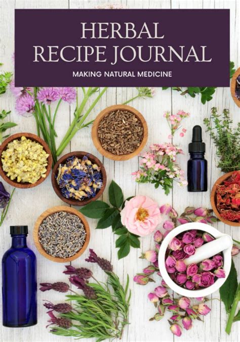 Herbal Recipe Journal: Making Medicine Natural! Record your recipes as ...