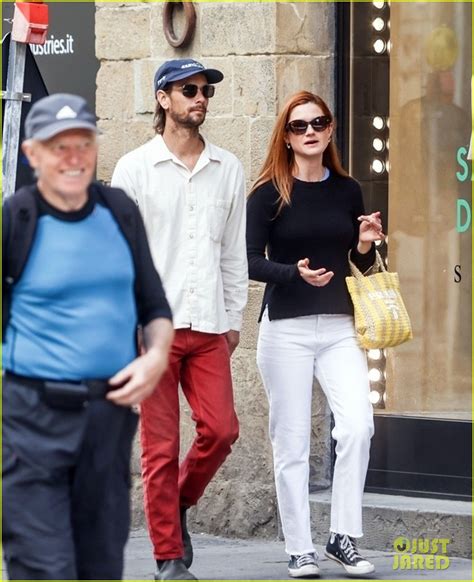 Bonnie Wright & Husband Andrew Lococo See The Sights of Florence ...