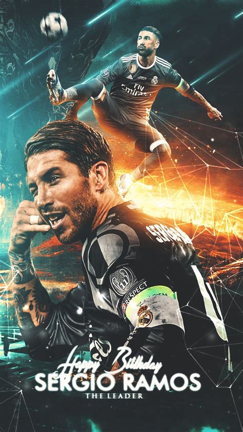 Sergio Ramos #football #realmadrid #wallpaper #art | Fotos de fútbol ...