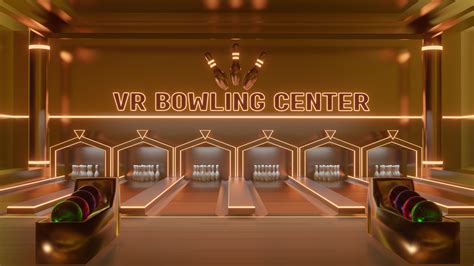 ArtStation - bowling alley front view | Resources