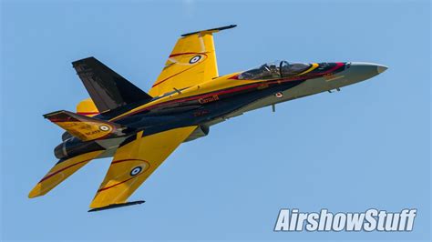 CF-18 Hornet Aerobatic Demonstration (Saturday) - Spirit of St Louis ...