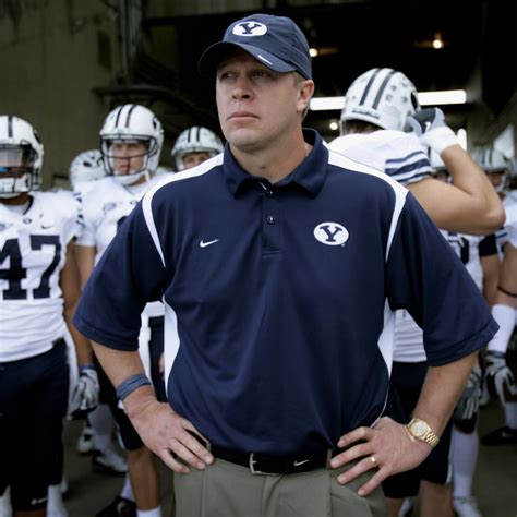 College Football: BYU Head Coach Bronco Mendenhall Reverses Uniform ...