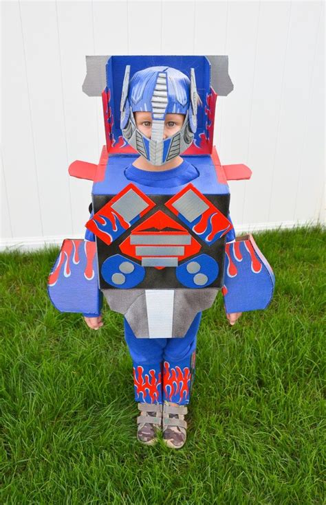 Optimus Prime Transformers Costume : Cardboard | greyhouseharbor.com