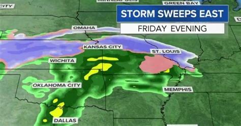 Weather forecast: Weekend snowstorm to hit Midwest, East Coast - CBS News