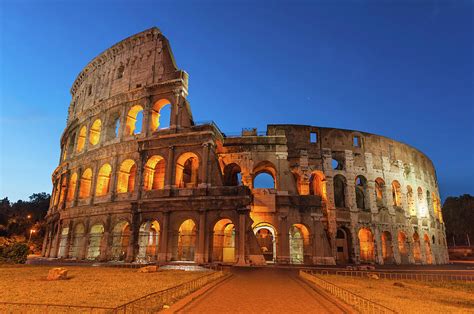 Rome Colosseum Ancient Amphitheatre Photograph by Fotovoyager - Pixels