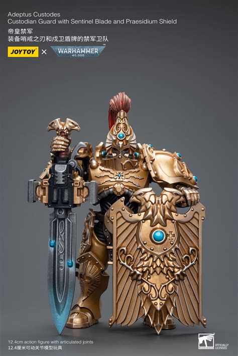 JoyToy WH40K Adeptus Custodes Custodian Guard with Sentinel Blade and ...