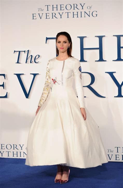 Felicity Jones - 'The Theory of Everything' Premiere in London • CelebMafia