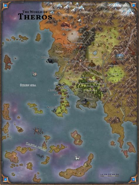 Theros Map by Nordic-Dragon on DeviantArt | Fantasy world map, Fantasy ...