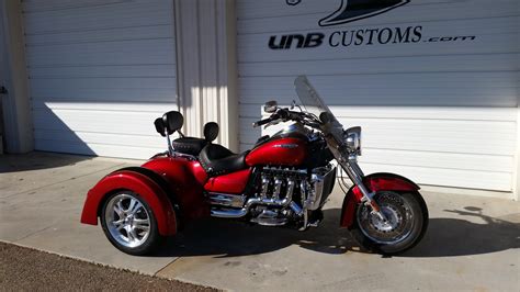 Hannigan Triumph Rocket III Trike — UNB Customs: Trike & Custom Shop