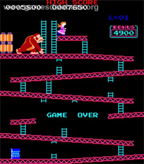 Donkey Kong II - Jumpman Returns - Arcade - Games Database