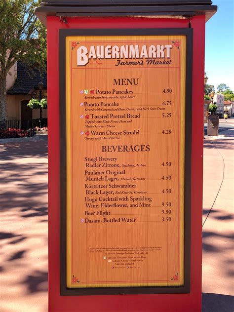 Fresh Epcot: The Menu Boards of the Epcot International Flower & Garden ...