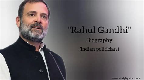 Rahul gandhi biography in english (Indian politician) Age, wife name ...