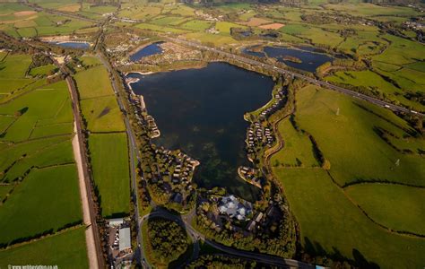 Pine Lake Resort Carnforth from the air | aerial photographs of Great ...