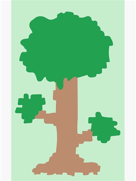 Póster «Logotipo del árbol de terraria» de Maxtown | Redbubble