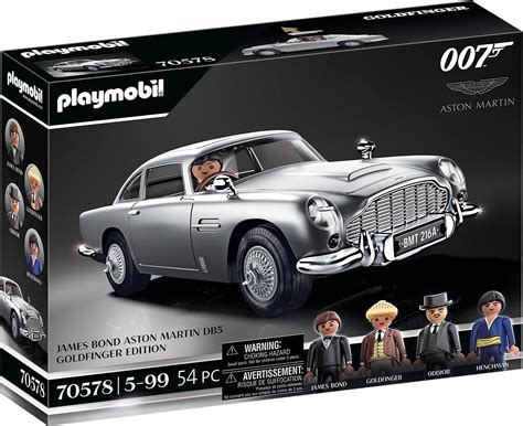 Buy Playmobil James Bond Aston Martin DB5 – Goldfinger Edition Online ...