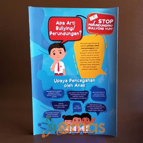 Jual Poster Arti Bullying | Poster Stop Bullying | Poster Sekolah ...