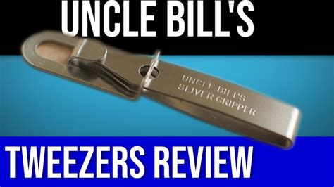 UNCLE BILL'S SLIVER GRIPPER TWEEZERS: a great EDC/everyday carry gift ...