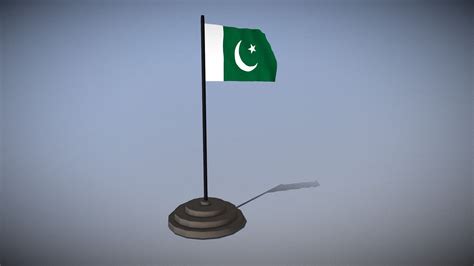 Animated Pakistan Flag FREE - Download Free 3D model by Bilal Creation ...