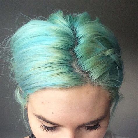 Beautiful seafoam green on @clancypantsss after using Siren's Song ...