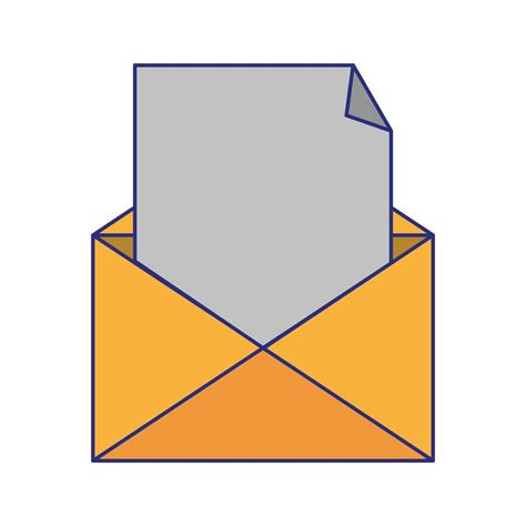 envelope icon cartoon 3759399 Vector Art at Vecteezy