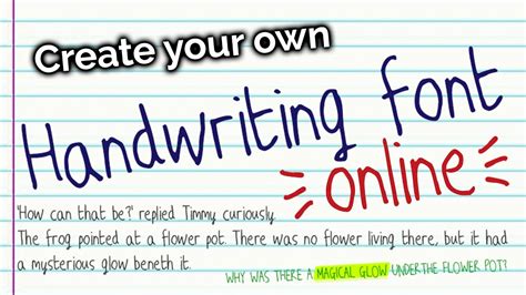 Free handwriting font maker - staffingleqwer