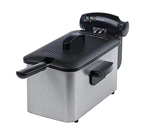 Breville Professional Fryer - Stainless Steel Black/ Silver | eBay