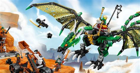 Barnes & Noble Event: FREE LEGO Ninjago Green Dragon Mini Model ...