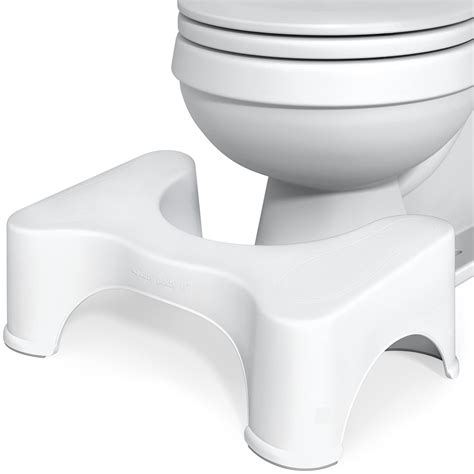 Squatty Potty The Original Bathroom Toilet Stool, 7 Inch height, White