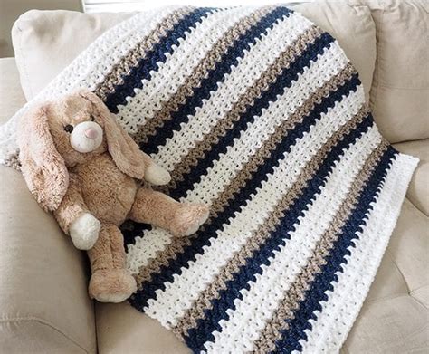 Crochet Baby Blankets for Boys - Sewrella