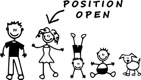 Custom Stick Figure Family 'Position Open' Car Window Decal Funny ...