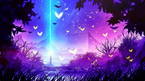 Purple Forest Wallpapers - 4k, HD Purple Forest Backgrounds on WallpaperBat