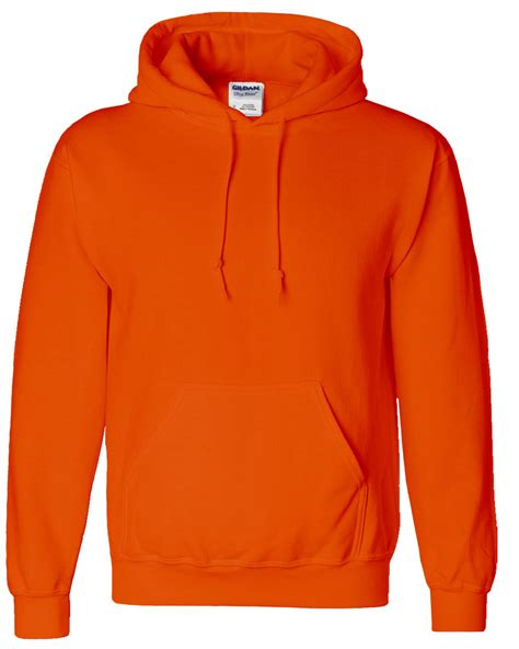 Gildan Heavy Blend Plain Hooded Sweatshirt Sweat Hoody Jumper Pullover ...