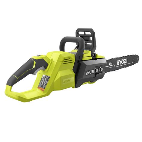 RYOBI 14 In. 40 Volt Brushless Lithium-Ion Cordless Chainsaw