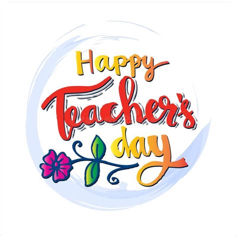 Happy teachers day card. Hand lettering calligrapgy , #Affiliate, #day ...