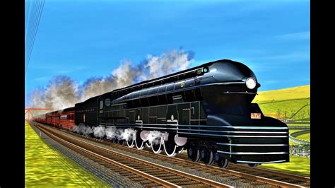 PRR Class S1 #6100 Duplex (6-4-4-6) "The Big Engine" in Trainz ...