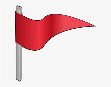 Red Flag Waving Gif - Free Transparent PNG Download - PNGkey