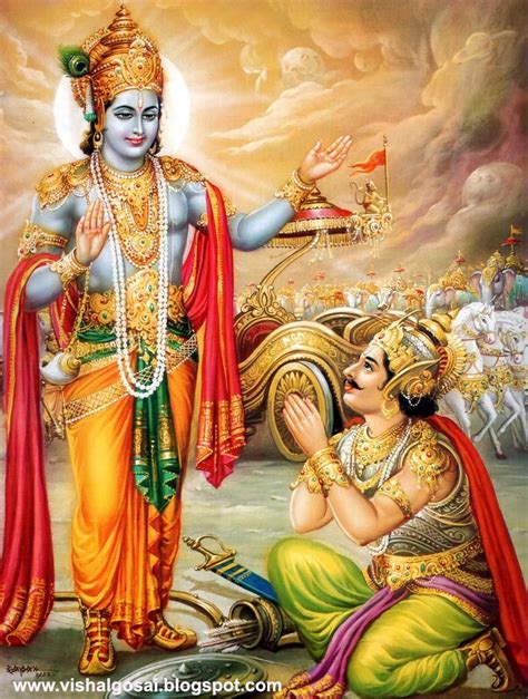 Lord Krishna And Arjuna HD Wallpapers - Wallpaper Cave