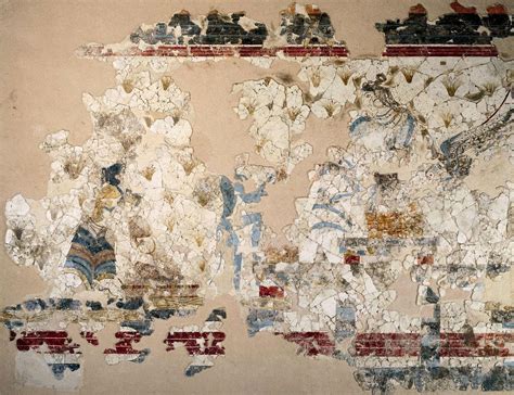 Minoan Thera Wallpainting Exhibition: Mistress of Animals and Saffron ...