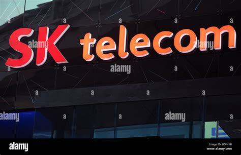 Logo of SK telecom Stock Photo - Alamy