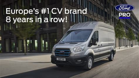 Ford Pro set record eighth straight year as Europe’s commercial vehicle ...