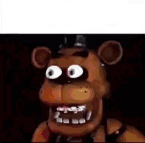 Shocked Freddy Fazbear Blank Template - Imgflip