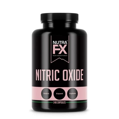 FX Supplements, Nitric Oxide, 3000mg Per Serving, 240 Capsules ...